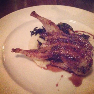 Will's Fargo may be famous for steaks, but the quail stole the spotlight at our menu tasting last week.